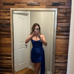 Katie May Sapphire Blue Mini Dress
